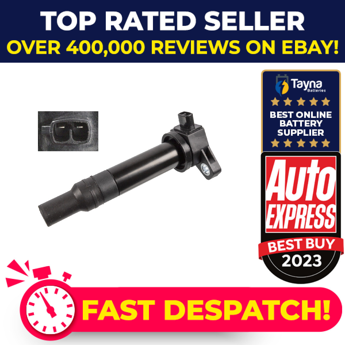 Ignition Coil ADBP140009 Blue Print 2730126640 Genuine Top Quality Guaranteed