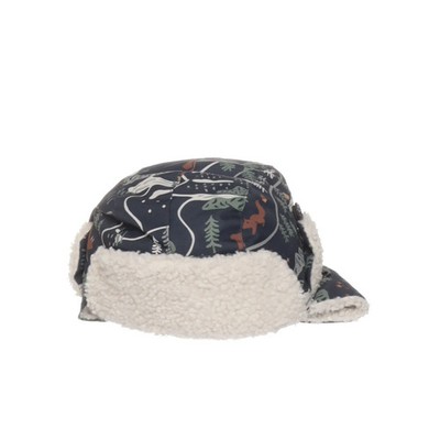 Kuling, Trapper-Mütze, Größe: 52, Polyester, Blau/Mehrfarbig #Pv1