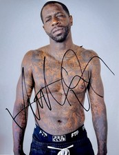 ANTWUAN DIXON SIGNED 11X14 PHOTO THRASHER BAKER 3 DEATHWISH RACC TRUSTED E