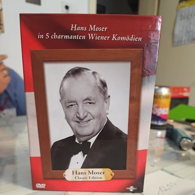 Hans Moser Classic Edition, 5 DVDs im Schuber