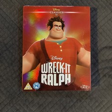Wreck It Ralph Disney Classics Blu Ray DVD Sealed with Slipcover