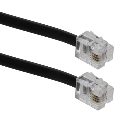 RJ11 ADSL Router Cable Telephone Lead For BT/SKY/PlusNet Broadband Phone Lot - Afbeelding 5 van 15