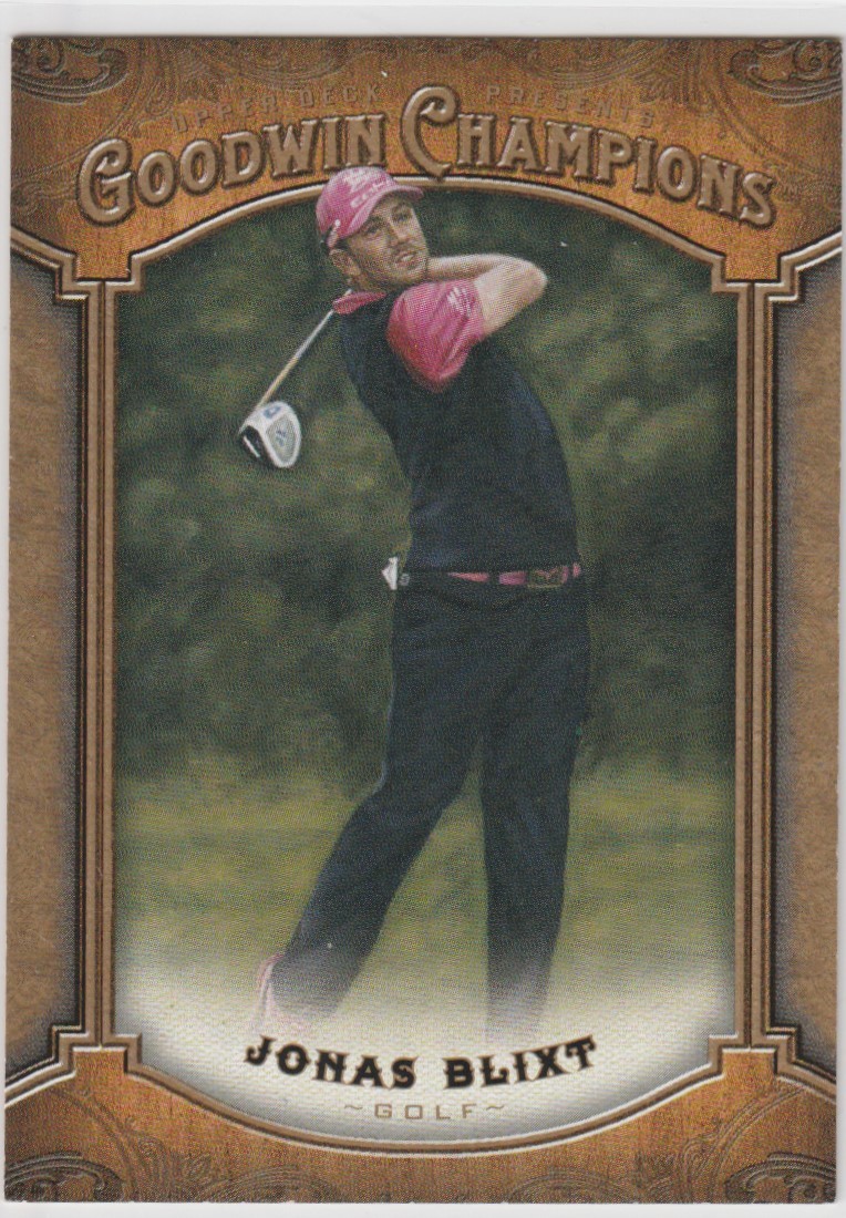 2014 Upper Deck Goodwin Champions #71 Jonas Blixt