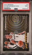 Victor Wembanyama 2023 Obsidian Hotspot 15/99 #18 PSA 9