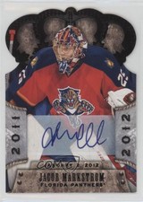 2011 Crown Royale Premiere Date Black Signatures 1/1 Jacob Markstrom Auto 0i5j