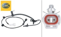 Hella 6PU012679-791 Sensor FüR Raddrehzahl ABS Sensor Raddrehzahl FüR Toyota