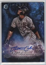 2016 Bowman Inception Prospect Auto Blue 5/99 Hunter Cole #PA-HC Auto 0b0