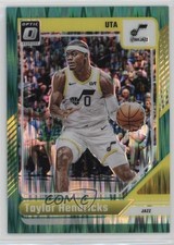 2024-25 Panini Donruss Optic Green Shock Prizm 5/149 Taylor Hendricks #203 15j1