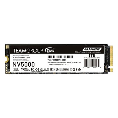 Team NV5000 (TM8FGM001T0C101) 1TB M.2 Interface, PCIe Gen4x4 mit NVMe, 2280