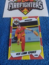 Liam Spence Card Firefighters Baseball Card 2026 Choice Banana Ball BBCL