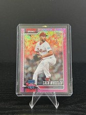 2026 Topps Series 1 Zack Wheeler Pink Holo Foil #261 