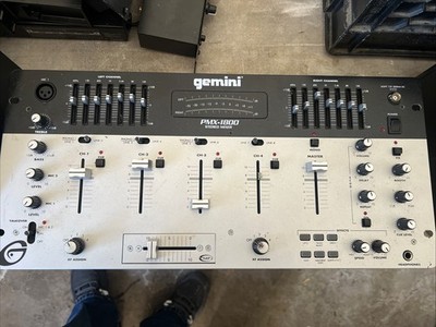 Gemini PMX-1800 Gemini Stereo Pre-Amp Mixer Sound Effect EQ Echo Good Condition