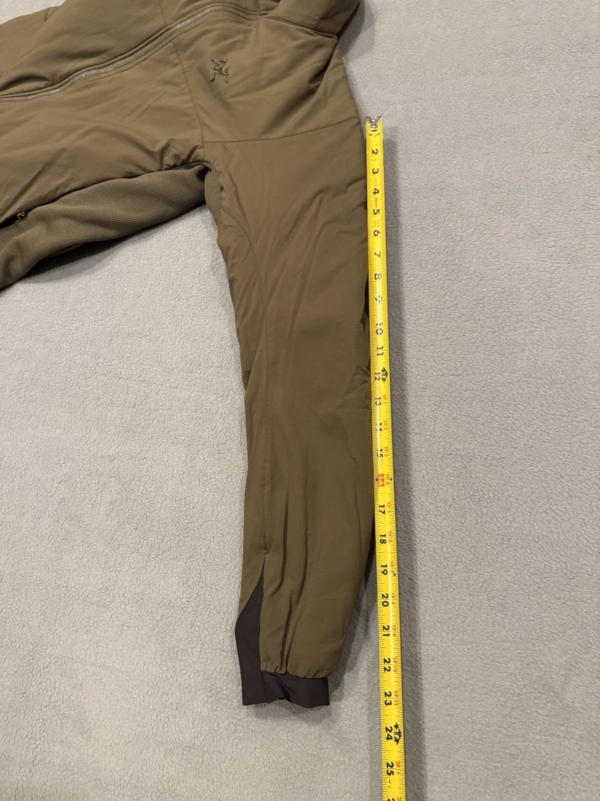 Arc’teryx Leaf Atom LT Jacket Full Zip Insulated Green Mens Size Small