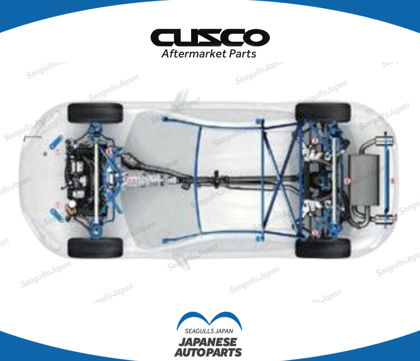 Cusco CUSCO OEM Power Brace Front Center Plus Hiace 918 492 FP