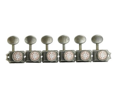 Guyker 6-in-line Vintage Guitar Lock String Tuners   Locking Tuning Key Pe