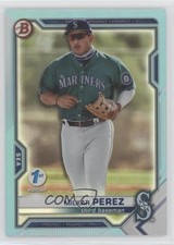 2021 Bowman Draft 1st Edition Sky Blue Foil Milkar Perez #BD-117 0hu7