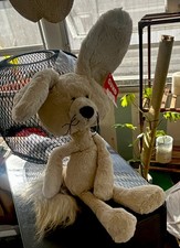 GUND Toothpick Fennec Fox Plush NWT Large Ears Stuffed Animal Spanish Tag