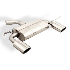 FOX Endschalldämpfer Edelstahl Seat Leon 1P Turbo rechts - links 129x106mm