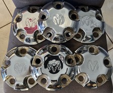 Set Of 6 2002-2008 Dodge Ram 1500 Chrome Oem Wheel Center Caps 5hc16trmac Hub Set Of 6 2002-2008 Dodge Ram 1500 Chrome Oem Wheel Center Caps 5hc16trmac Hub