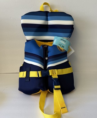 Body Glove Infant Under 30 Lbs Boy Evoprene PFD, Life Jacket and Vest Male, Blue