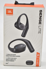New JBL Sense Lite Open Ear Earbuds, True Wireless, Ear Hook Fit - Black