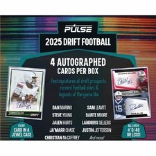 2025 Pulse Drift Football Hobby Box Factory Sealed 25PUFD