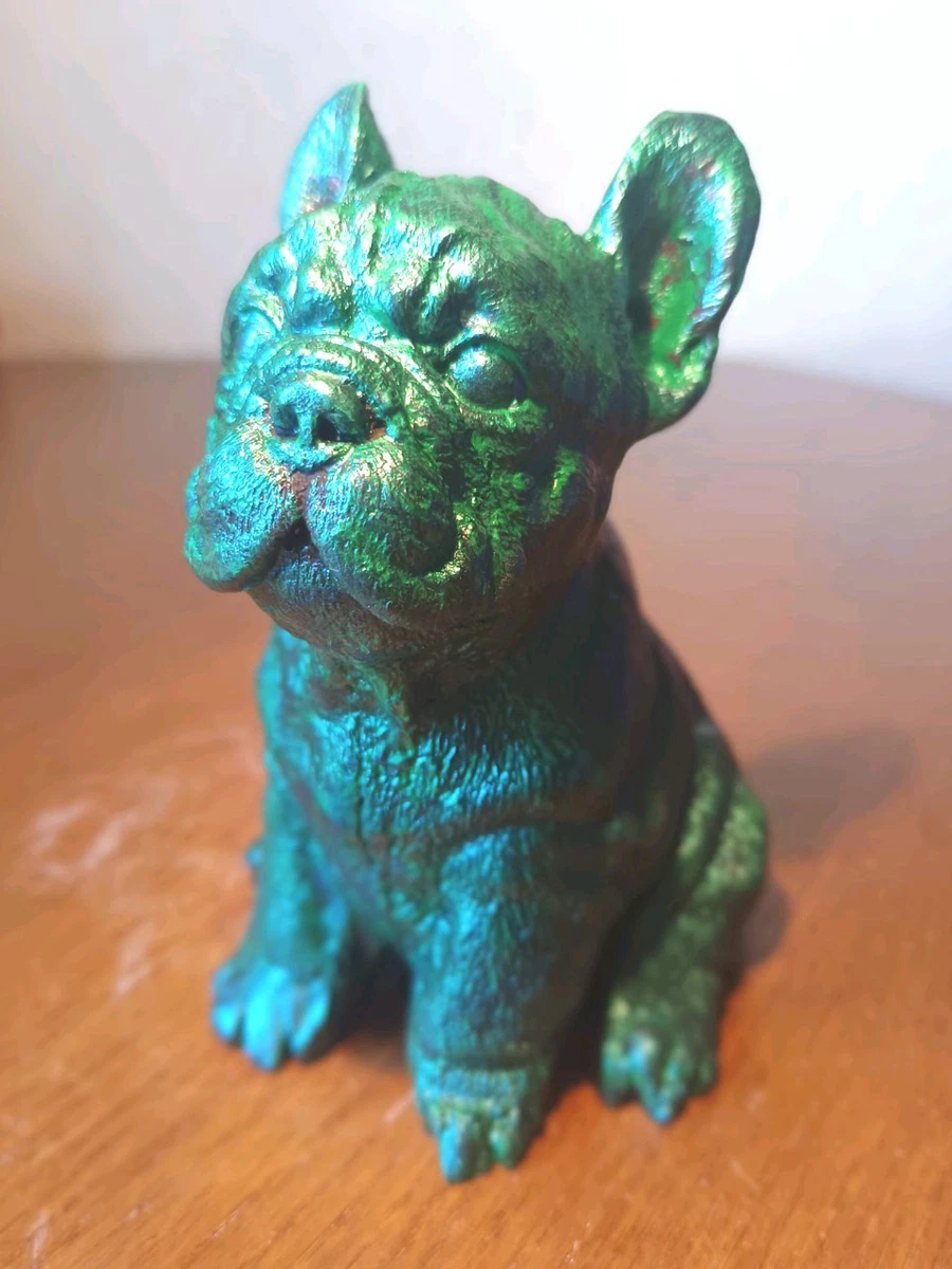 Französische Bulldogge Figur.French Bulldog, Spezialfarbe,Handarbeit.