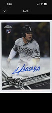 2017 Topps Chrome Rookie Autographs Yoan Moncada RC Auto White Sox RA-YM