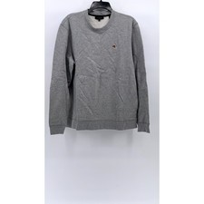 TED BAKER LONDON Men's Gray Hatton Crewneck Long Sleeve Casual Sweatshirt SZ4 L