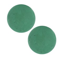 2pcs Floral Foam Balls: 5.89inch Round Green Dry Wet Flower Block - For