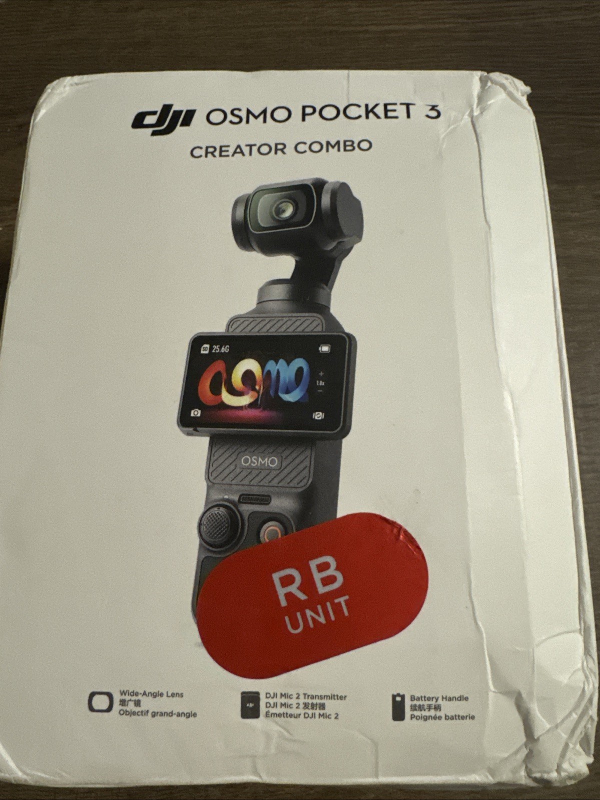 DJI Osmo Pocket 3 Creator Combo – Complete Set – 4K/120fps, Factory Refurbished