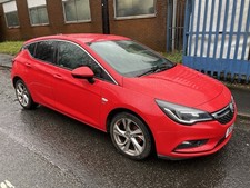 Breaking Vauxhall Astra K 2015-2019 1.4 Petrol B14XFT Turbo 6 Speed 5Dr Red Z50B