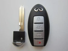 OEM INFINITI SMART KEY PROX REMOTE KEYLESS ENTRY FOB UNCUT KEY BLADE KR55WK48903
