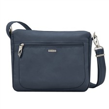 Travelon Anti-Theft Classic Small E/w Crossbody Bag, Midnight