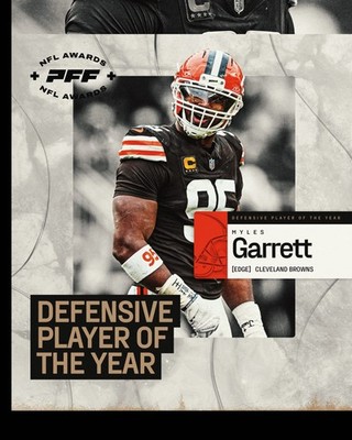 Myles Garrett 8x10 Photo Cleveland Browns NFL SACK RECORD 2025 DPOY