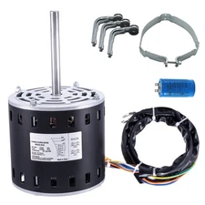 Uimoso 3/4HP Furnace Blower Motor 208-230V 1075RPM 5 Speeds CW/CCW Rotation