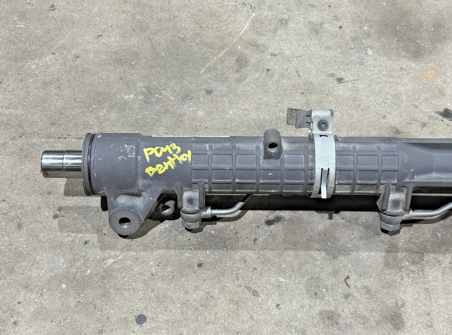 06-12 Bentley Continental Flying Spur Power Steering Gear Rack & Pinion PO43