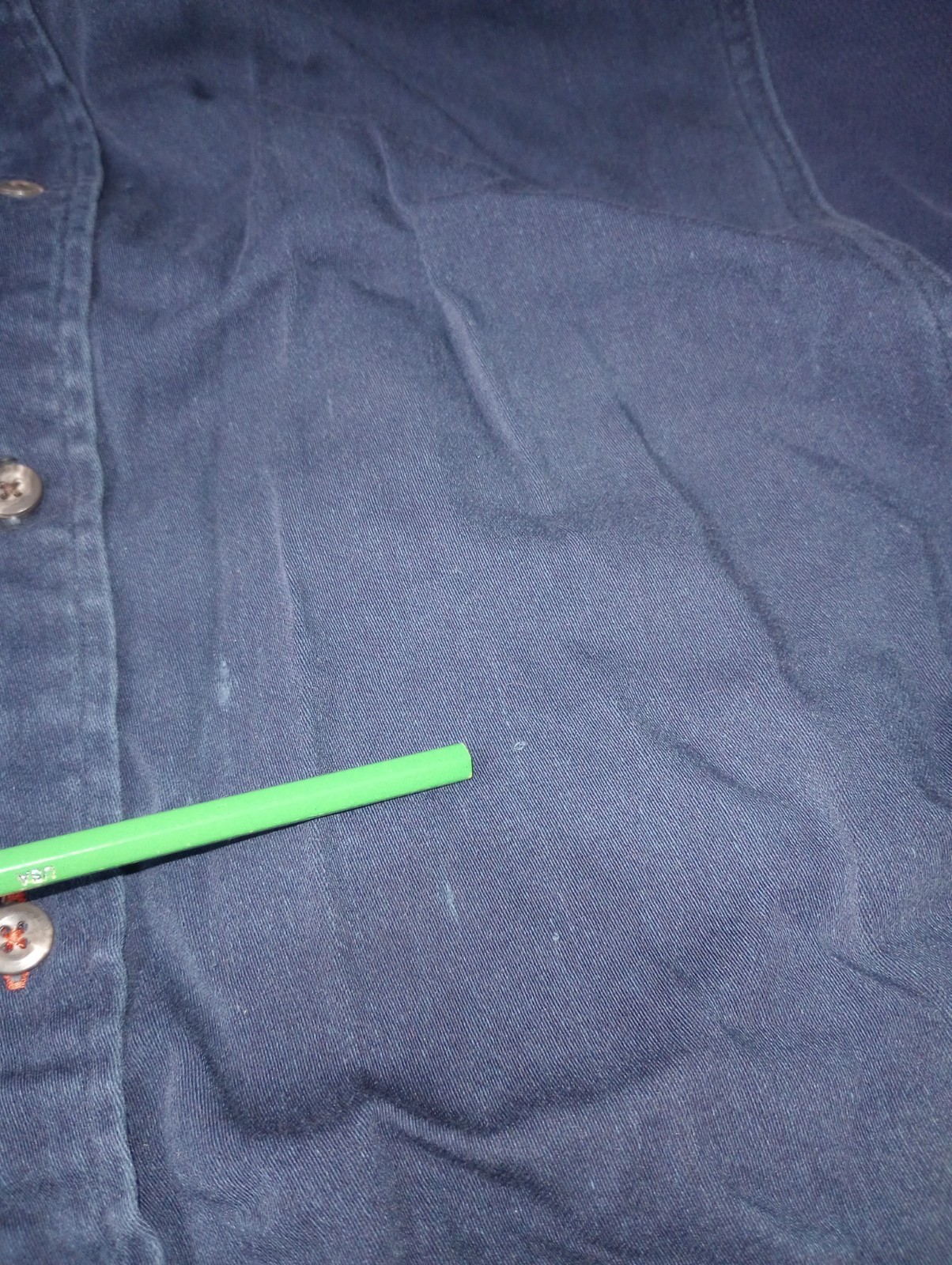 Ariat FR Size Small Button Down Vented Work Shirt… - image 8