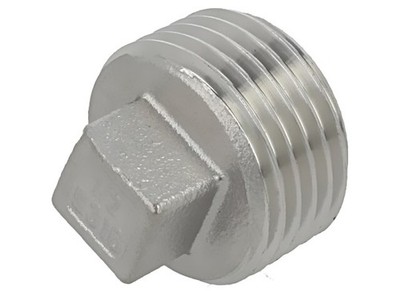 2X 6291-012 Square,male max.10.5bar 1.4408 stainless steel G316 GEBO