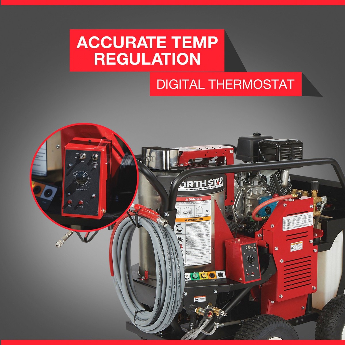 NorthStar 157117 3500 PSI 3.5 GPM Hot Water Pressure Washer with