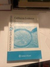 Examples & Explanations for California Evidence by Goodman, Chris Chambers