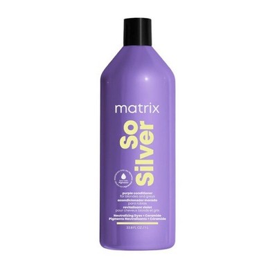 Matrix So Silver Purple Pigmented Conditioner _Size: 33.8 oz (Jumbo) New
