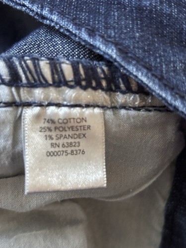 C J Banks Blue Denim Plus Size 22W Capri Jeans Inseam 20” - Picture 13 of 13