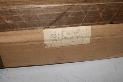 NOS Hercules WXB engine oil pump assy 18126CS 11592 2805-00-147-8214
