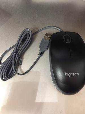 NEW LOGITECH COMPUTER MOUSE LAPTOP USB WIRED NEW SMOOTH 810-002182