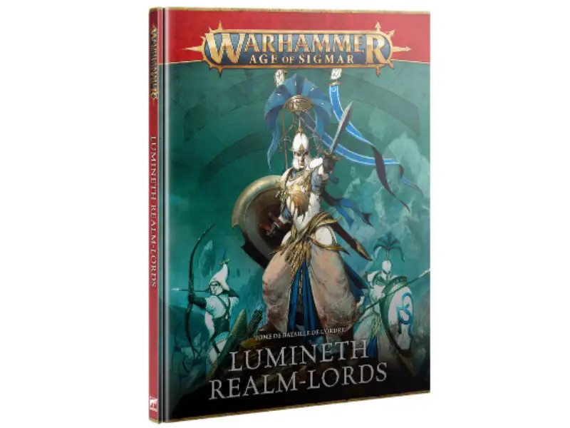 Lumineth Realm-lords de l'Ordre Tome de Bataille de collection rigide Games Workshop en français