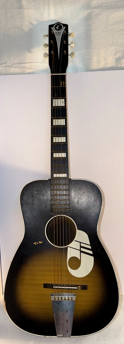 Vintage Kay Acoustic Guitar In Acoustic Guitars for sale | eBay