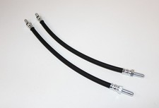 WOLSELEY 16/60 1961 - 1971 PAIR FRONT FLEXIBLE HOSE PIPES