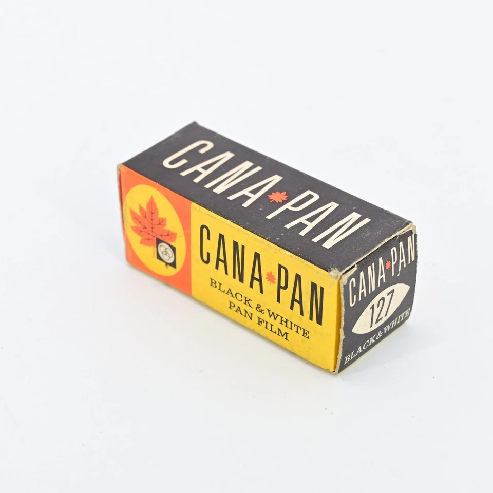 Cana Pan 127 B&W Roll Film ASA 160 2-Pack Exp 1975 England NOS - Image 2 of 4