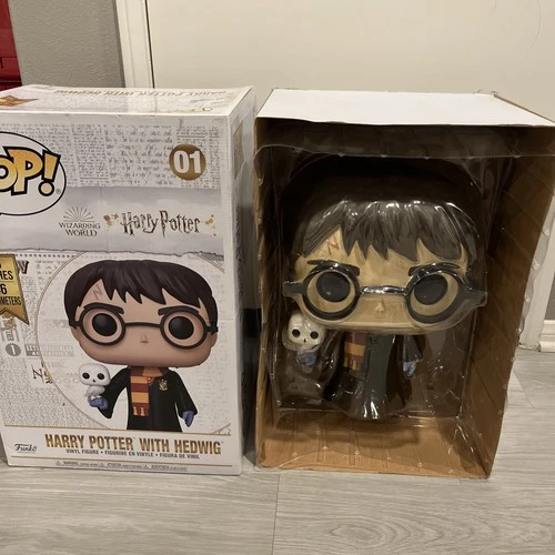 Funko Pop! 18 Inch Harry Potter with Hedwig Super Sized Pop! Vinyl Figure